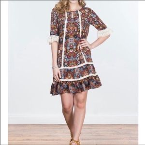 Matilda Jane Intermission dress size L NWT